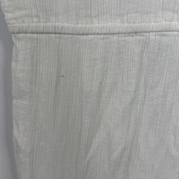 Peppermint Bay Flowy Beach Dress Womens Size M White - Picture 7 of 8